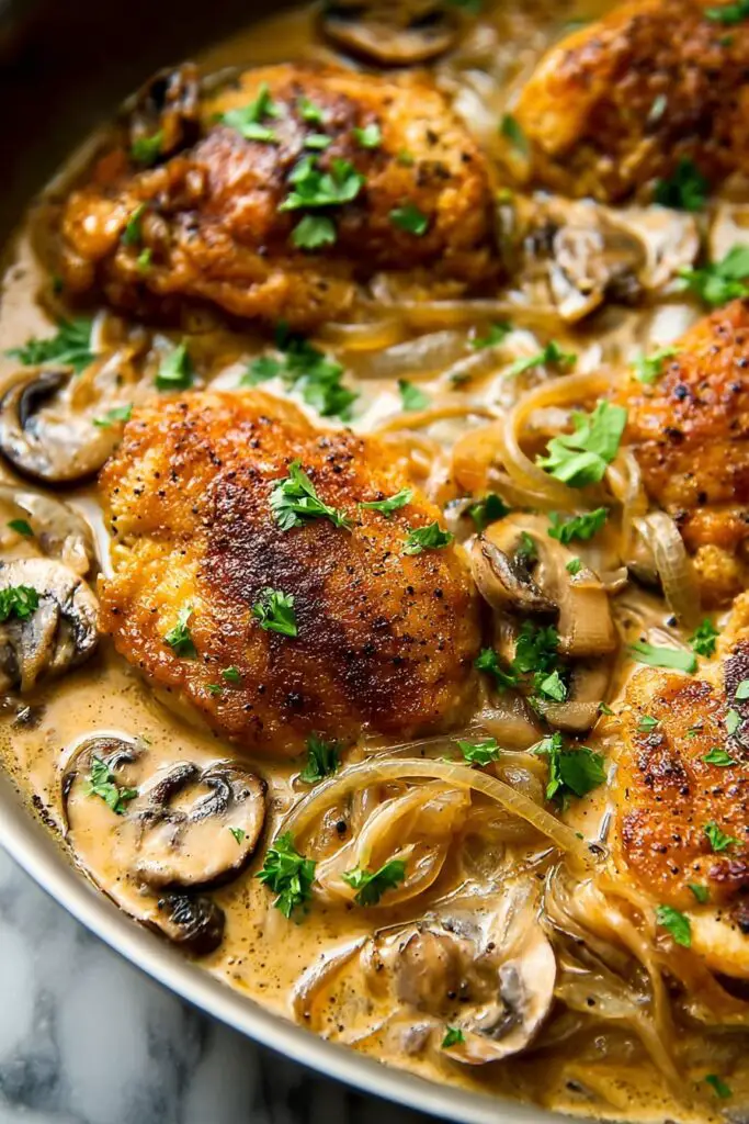 Easy Chicken Marsala with Mushrooms Recipe