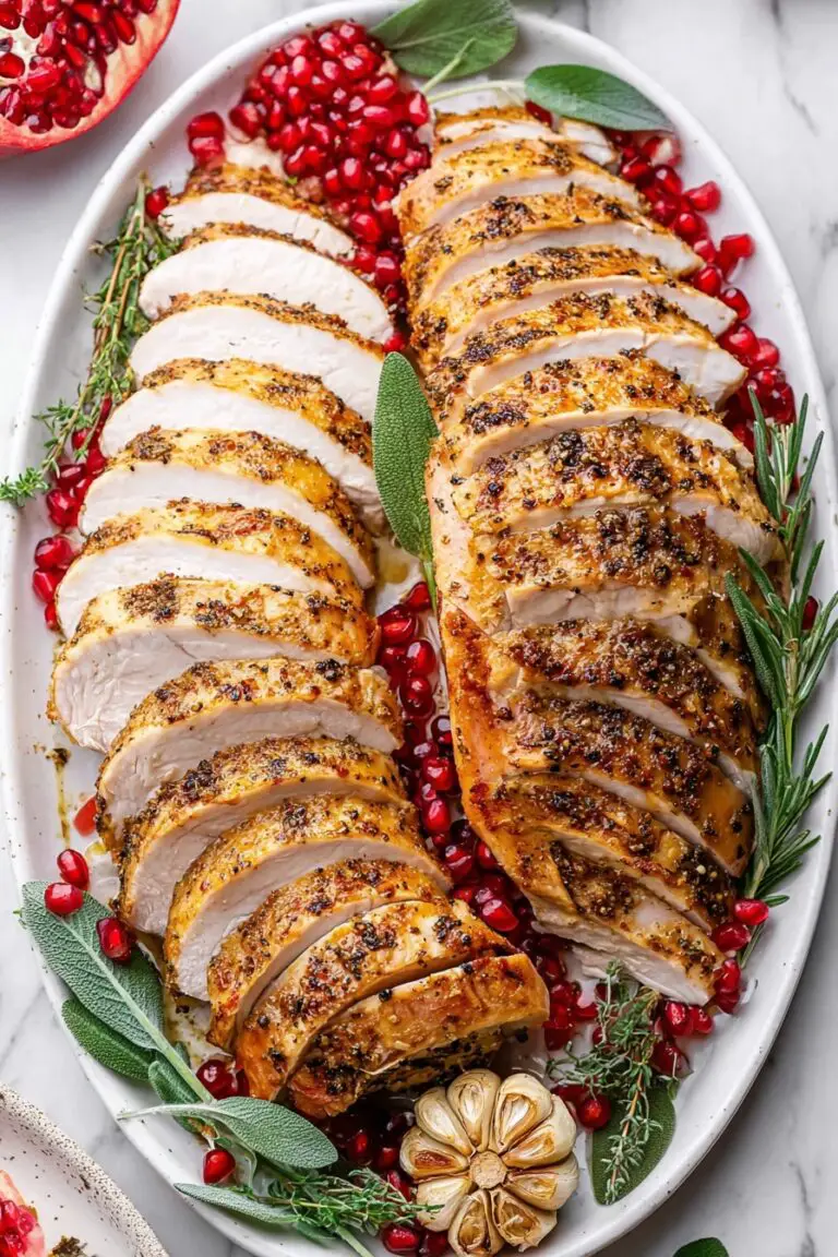 Maple Glazed Turkey Breast Roast Recipe