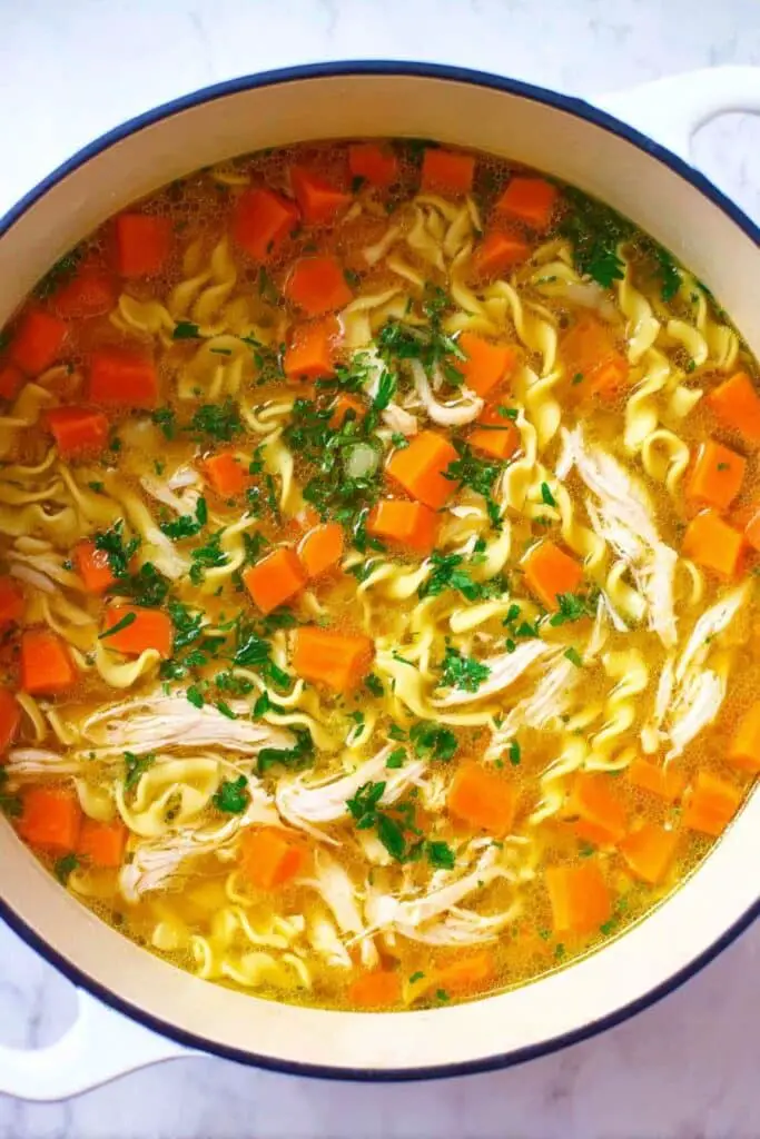 Homemade Chicken Noodle Soup Recipe