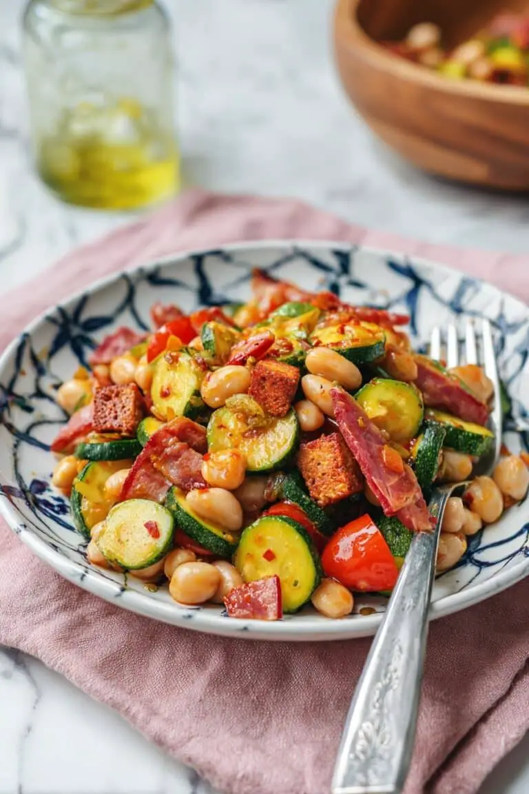 Dense Bean Salad with Sun-Dried Tomato Vinaigrette Recipe