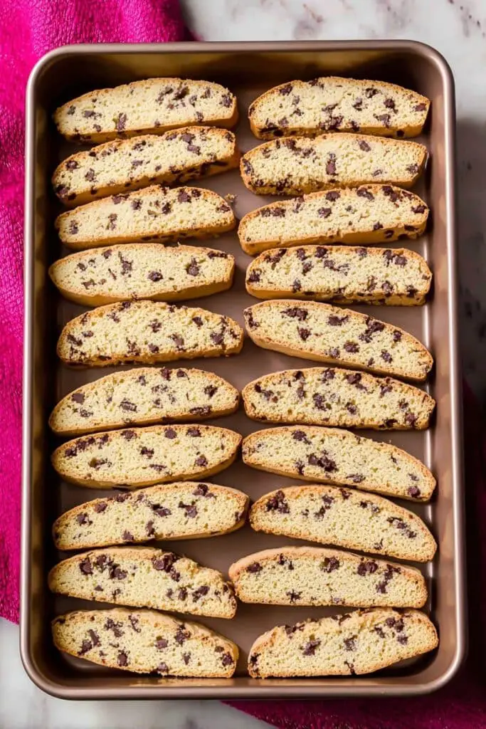 Chocolate Chip and Almond Biscotti Recipe