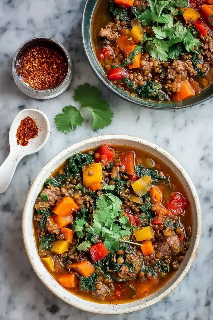 Lamb, Lentil, and Squash Stew Recipe
