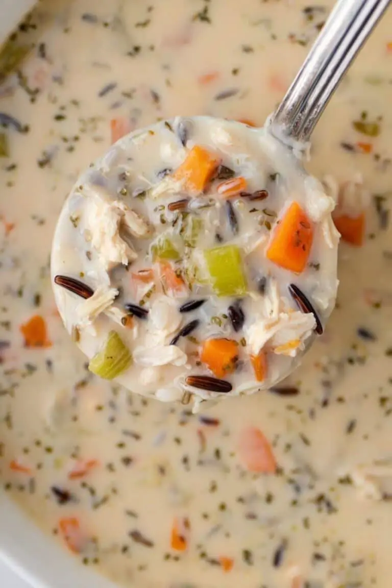 Creamy Chicken and Wild Rice Soup Recipe