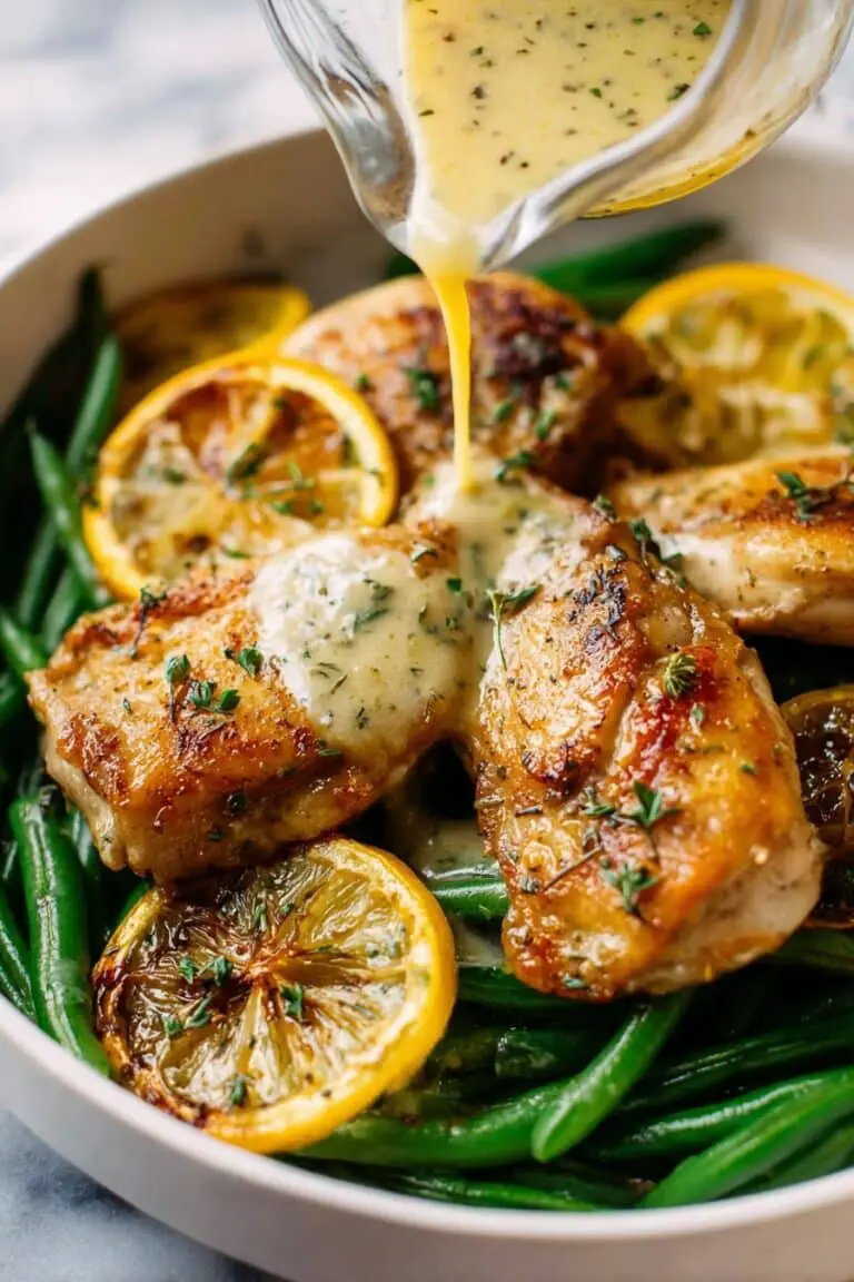 Garlic Lemon Butter Chicken Skillet Recipe