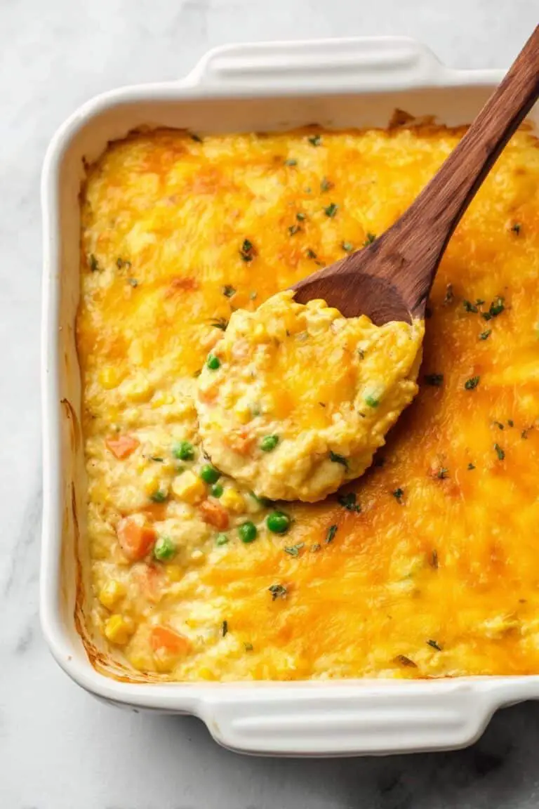 Cheesy Chicken and Rice Casserole Recipe