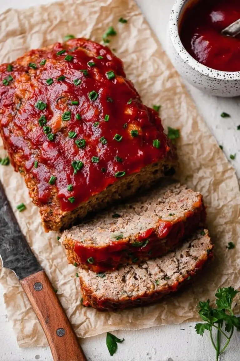 Healthy Ground Turkey Meatloaf Recipe