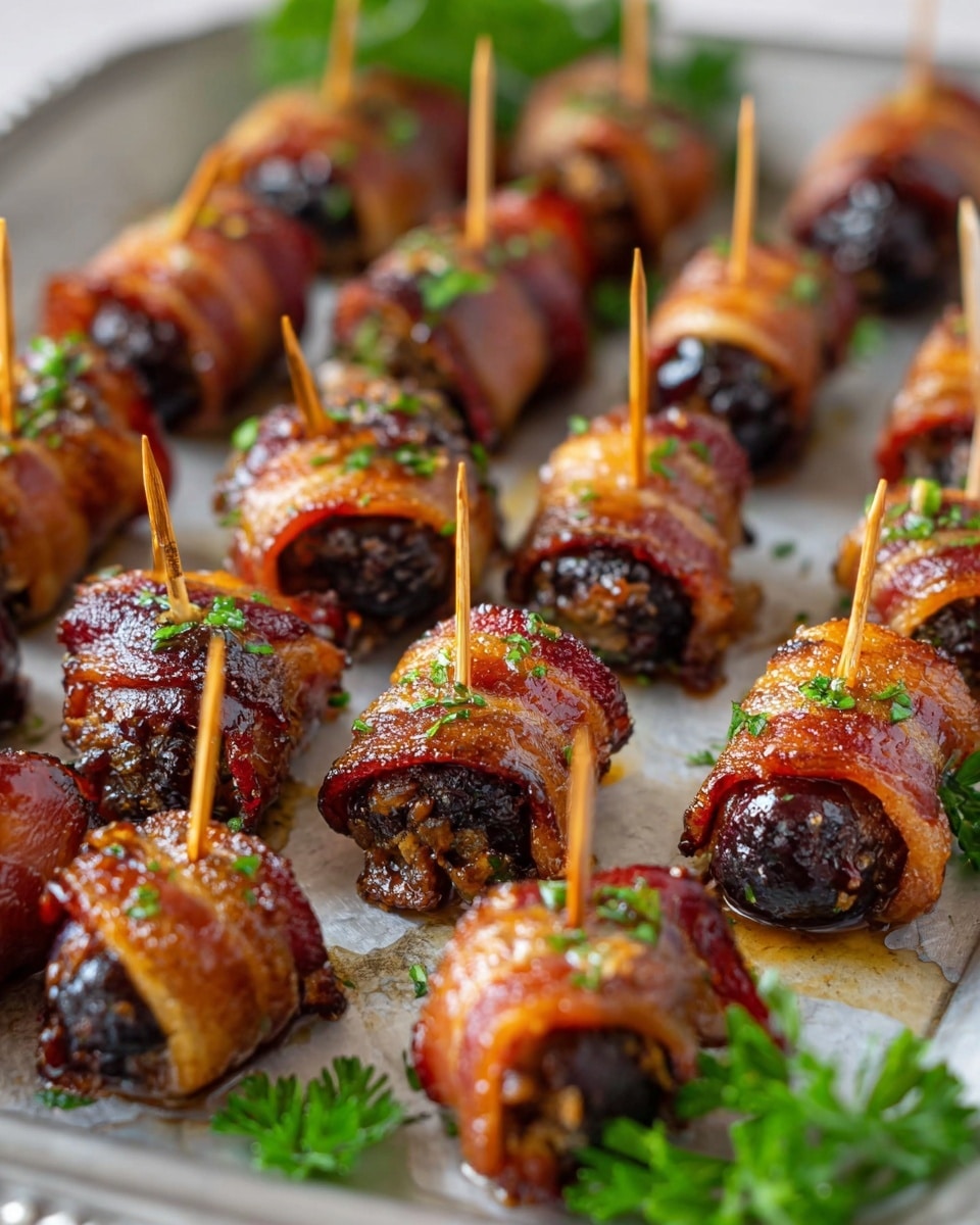 A white bowl filled with a pile of shiny, brown meatballs coated in a thick sauce with a slightly glossy texture. Each meatball is round and has a caramelized, slightly uneven surface with small green chopped herbs sprinkled evenly on top. The bowl is set on a white marbled surface, with some green leafy parsley blurred in the background. Two pairs of light wooden chopsticks rest near the bowl. Photo taken with an iphone --ar 4:5 --v 7