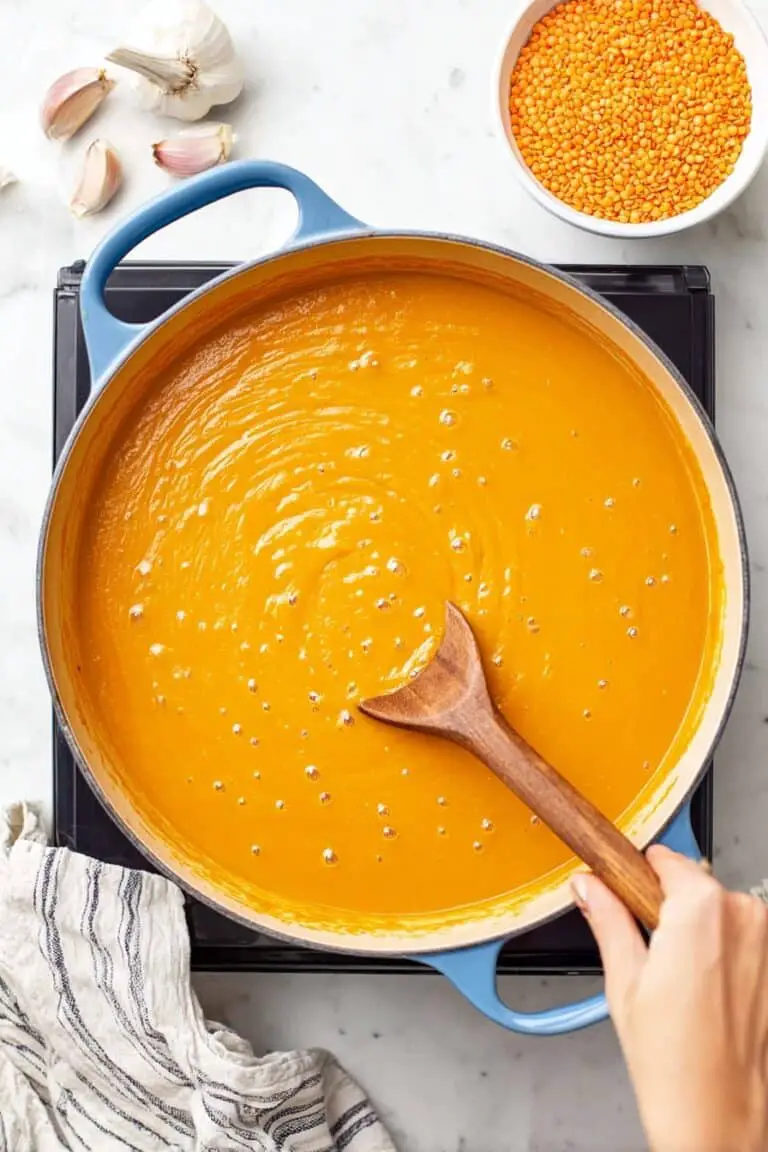 Creamy Red Lentil Soup (Easy One-Pot, High-Protein) Recipe