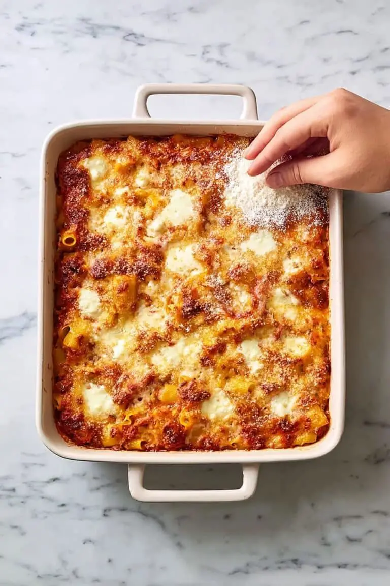 Easy Baked Ziti with Italian Sausage and Cream Recipe