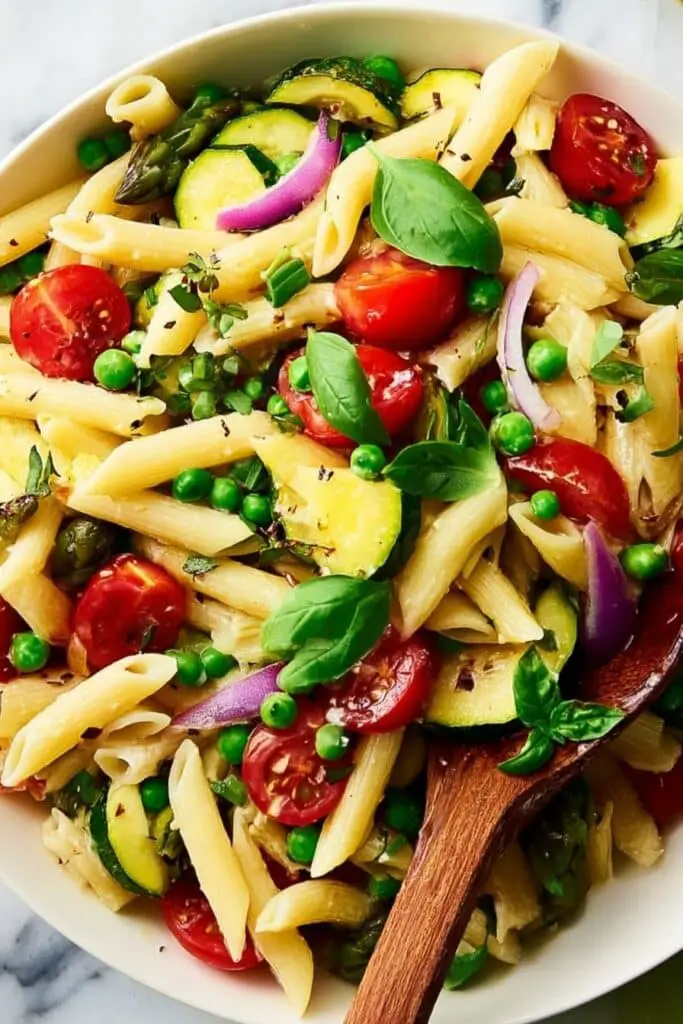 Fresh Pasta Primavera with Vegetables Recipe