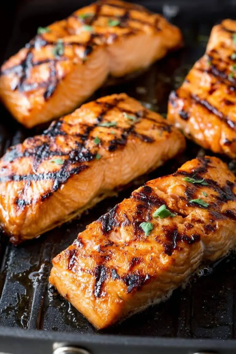 Grilled Salmon with Flavorful Marinade Recipe