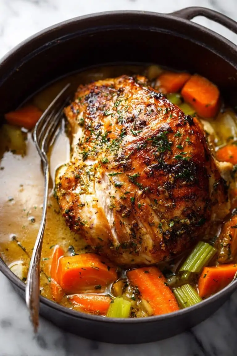 Dutch Oven Turkey Breast Roast Recipe