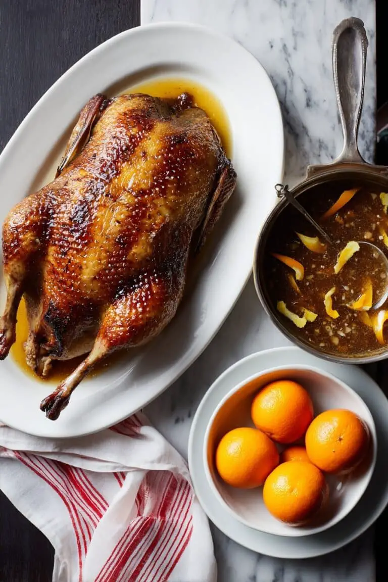 Duck à l’Orange with Rich Sauce Recipe