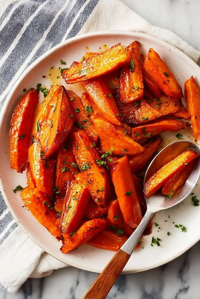 Oven Roasted Carrots with Honey Recipe
