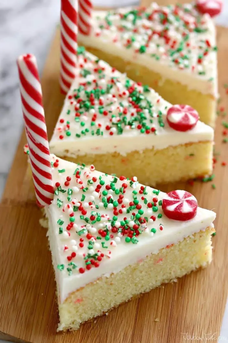Festive Christmas Sheet Cake with Cream Cheese Frosting Recipe