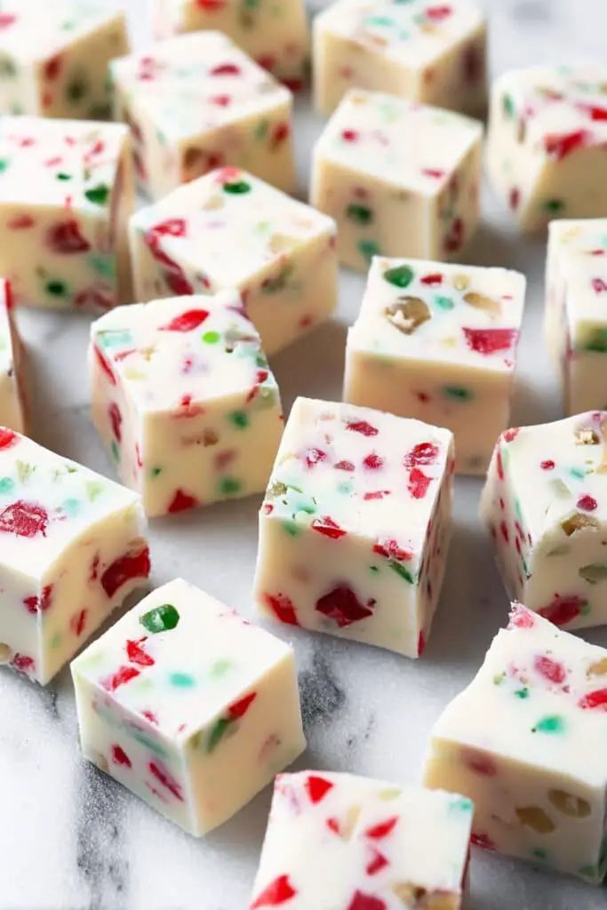 Christmas Gumdrop Nougat Candy Recipe
