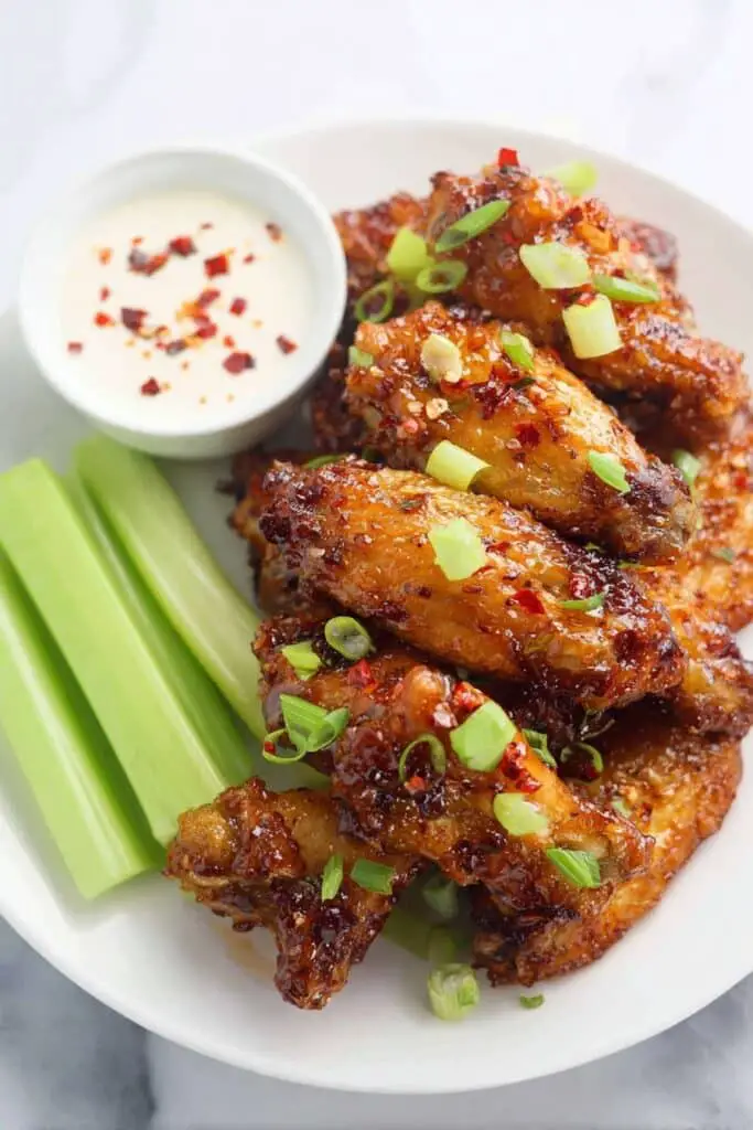Honey Garlic Chicken Wings Recipe