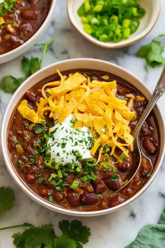 Easy Hearty Beef Chili Recipe