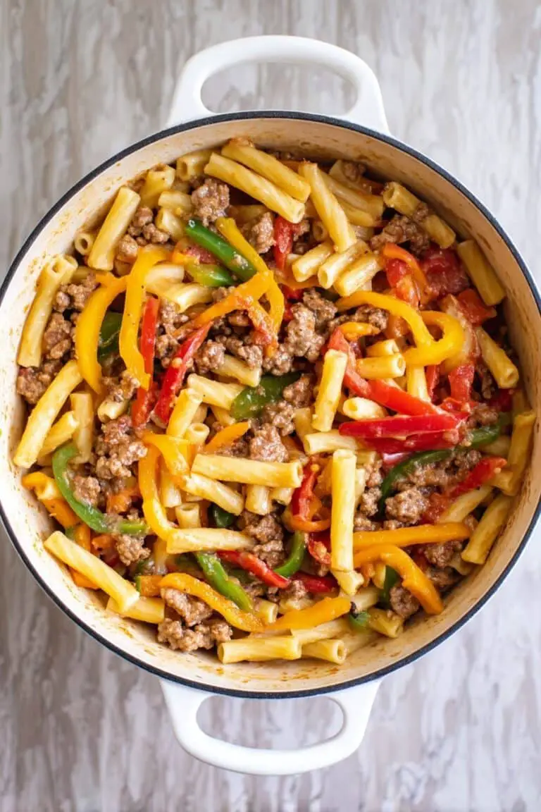 Italian Sausage and Peppers Pasta Recipe