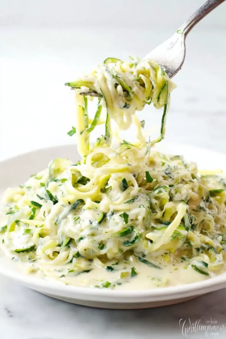 Creamy Zucchini Alfredo Recipe