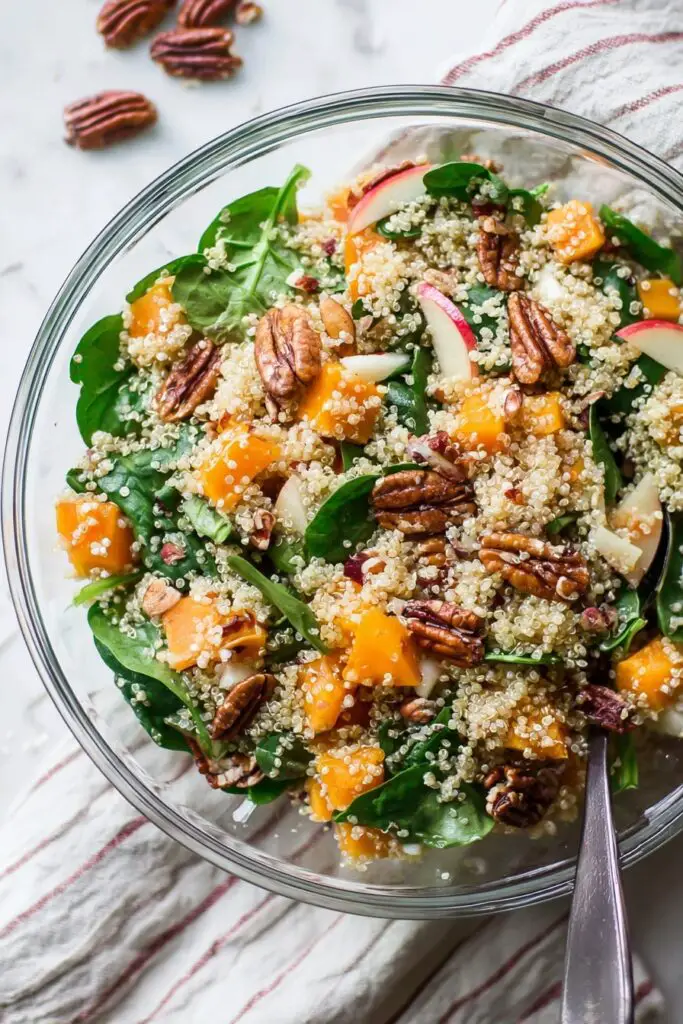 Roasted Butternut Squash Quinoa Salad Recipe