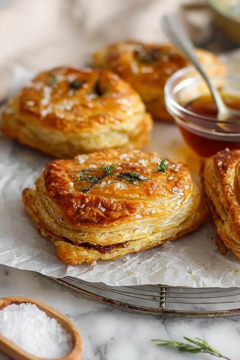 Vegan Caramelized Onion Spinach Puff Pastry Recipe