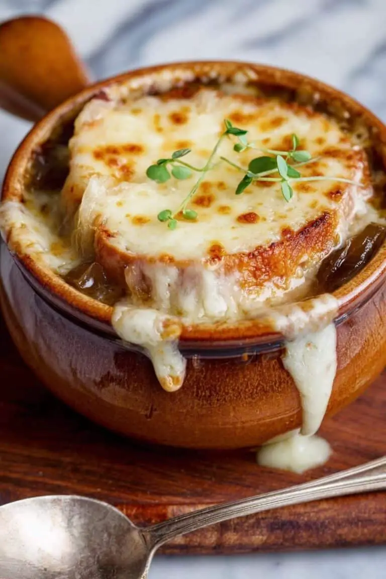 Easy Crockpot French Onion Soup Recipe