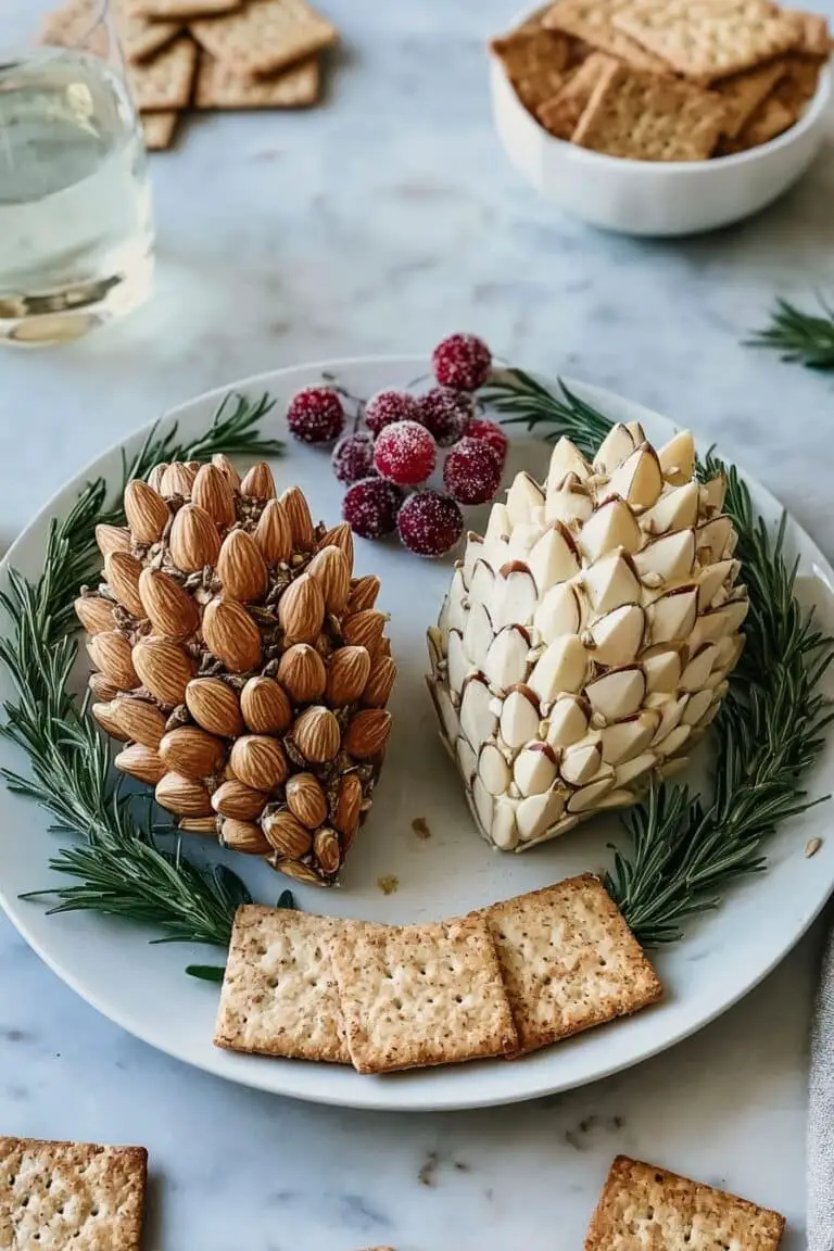 Pinecone Cheese Ball Recipe