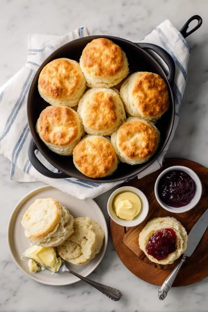 Fluffy Angel Biscuits with Buttermilk Recipe
