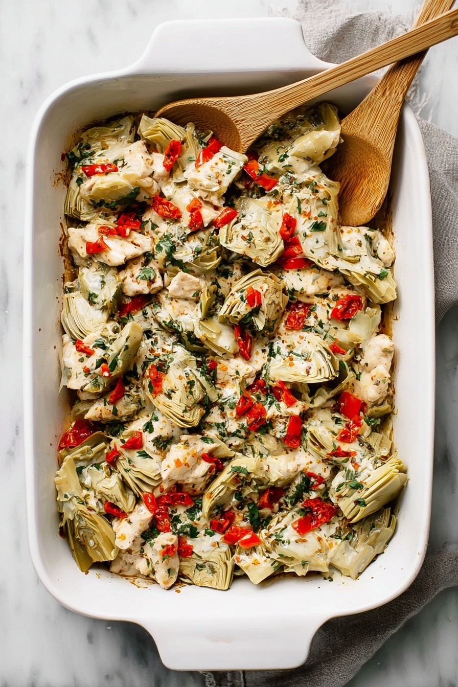 Spinach Artichoke Chicken Bake Recipe