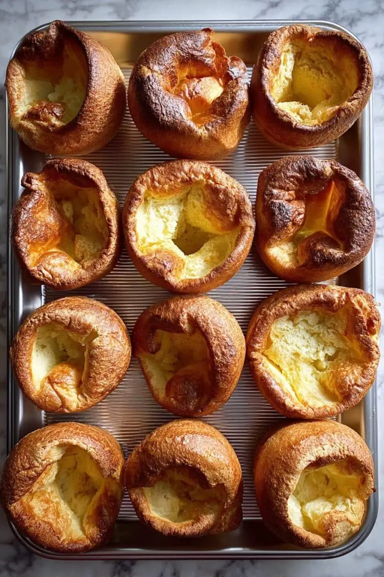 Fluffy Popovers with Bread Flour Recipe
