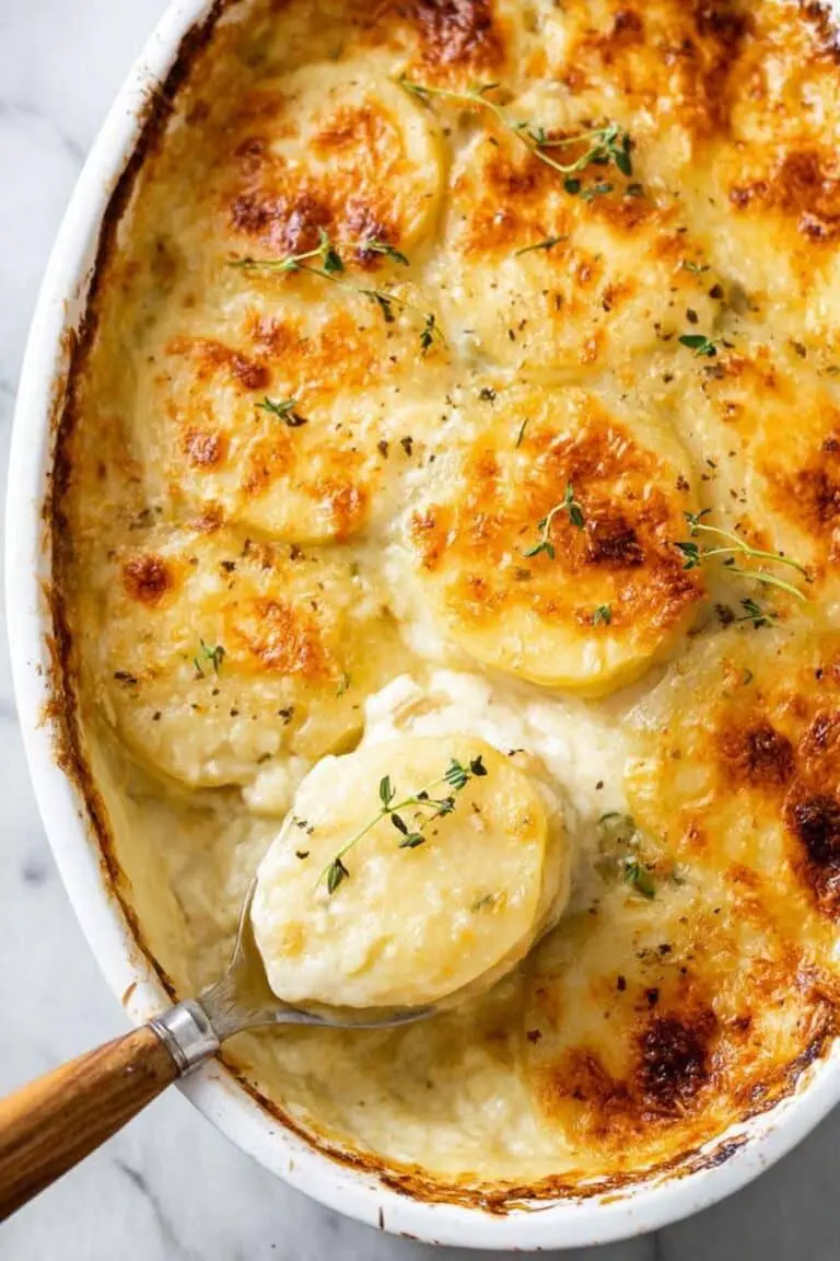 Creamy Potatoes au Gratin with Cheese Recipe
