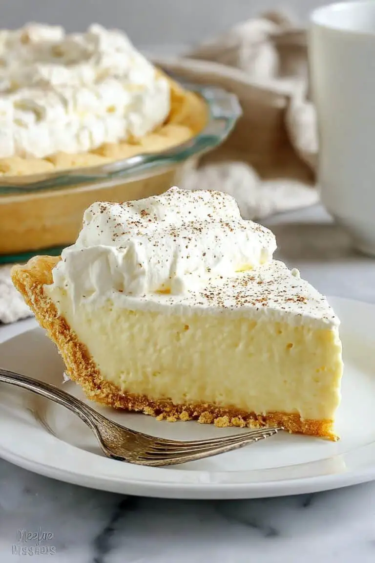 Eggnog Pie Recipe with Whipped Topping Recipe