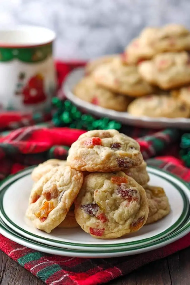 Fruitcake Cookies with Nuts and Dried Fruit Recipe