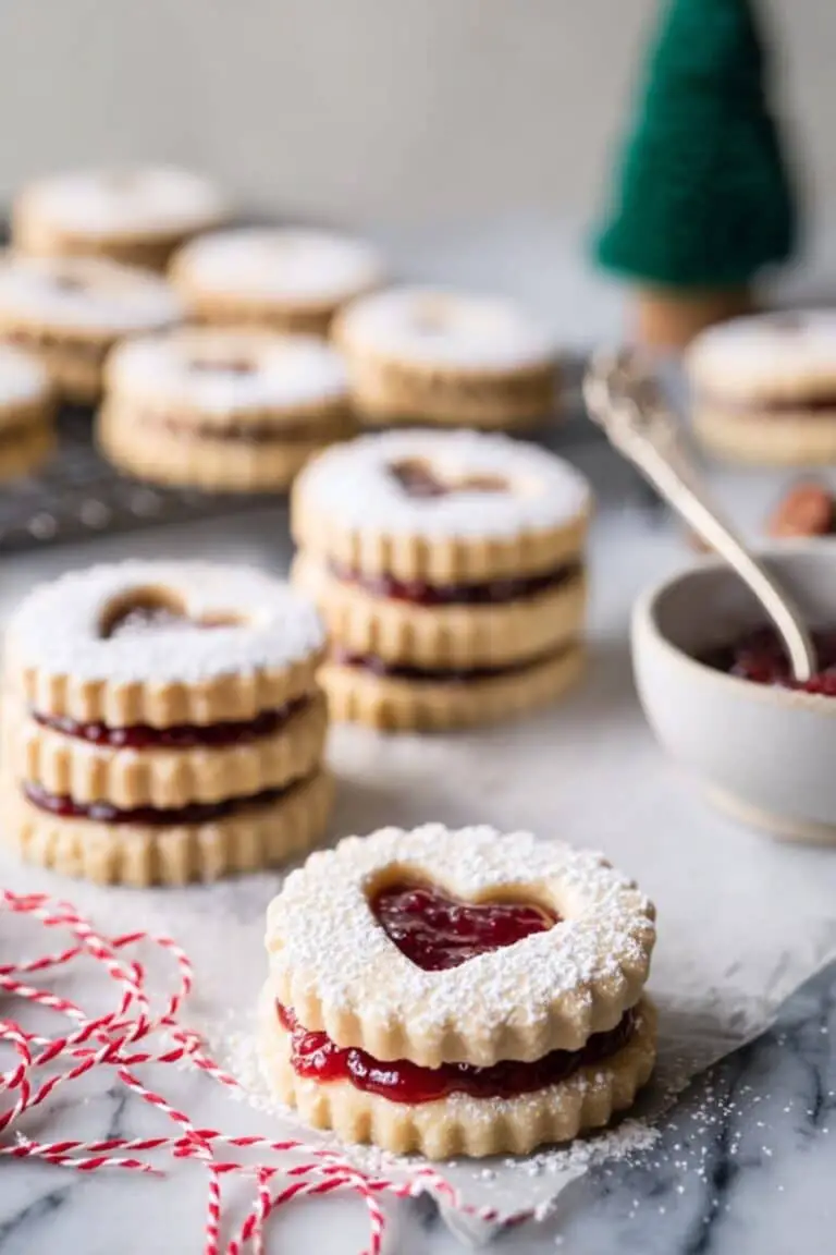 Easy Raspberry Jam Linzer Cookies Recipe