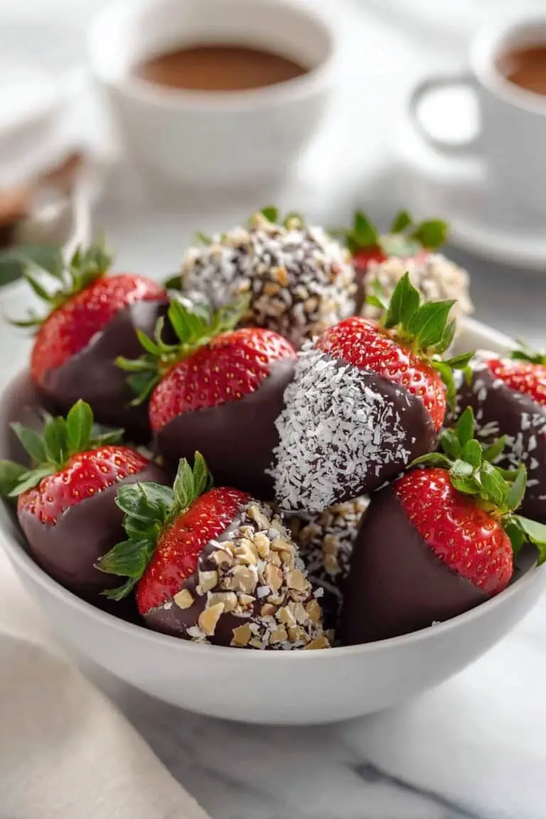 Chocolate Covered Strawberries Recipe