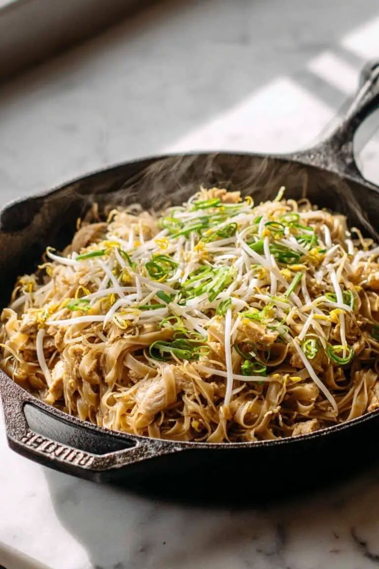 Homemade Chicken Pad Thai Recipe