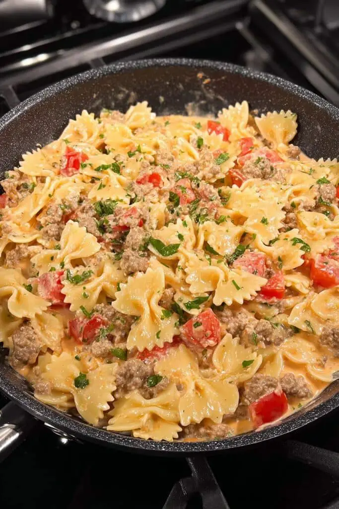 Italian Sausage Bow Tie Pasta Recipe