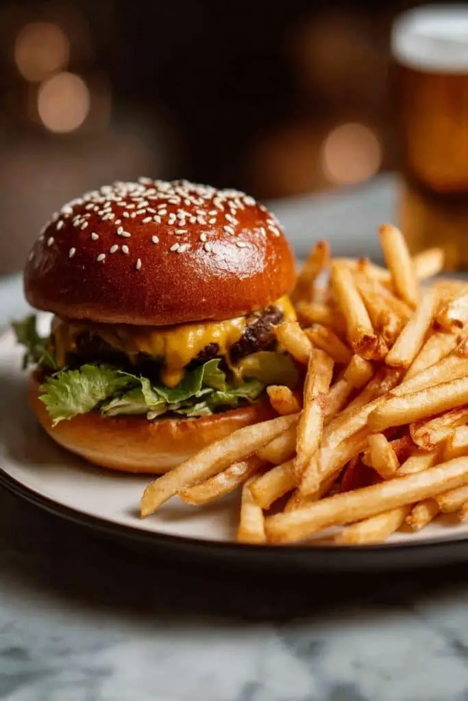 Easy Juicy Cheeseburgers with Homemade Patties Recipe