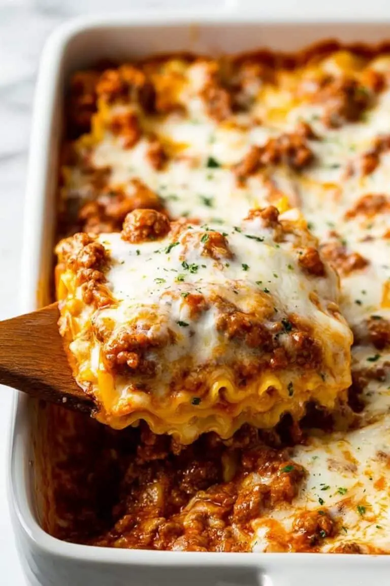 Baked Ravioli with Meat Sauce Recipe
