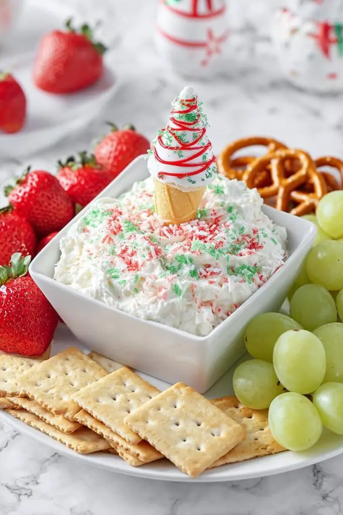 Christmas Tree Cake Dip Recipe