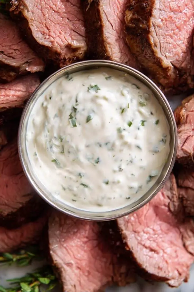 Creamy Horseradish Sauce for Prime Rib Recipe
