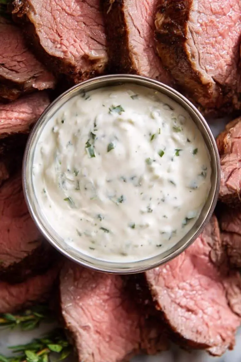 Creamy Horseradish Sauce for Prime Rib Recipe