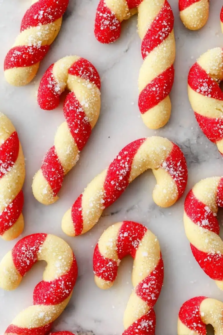 Peppermint Candy Cane Cookies Recipe