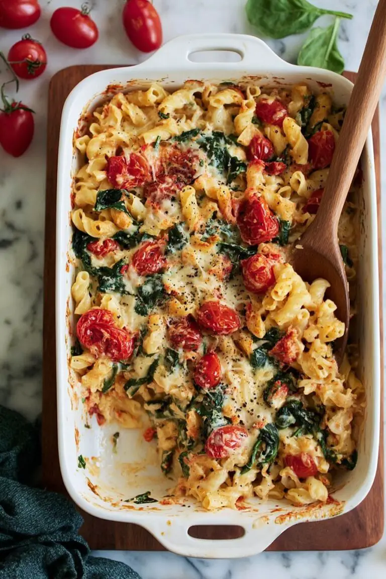 Baked Feta Pasta with Roasted Tomatoes Recipe