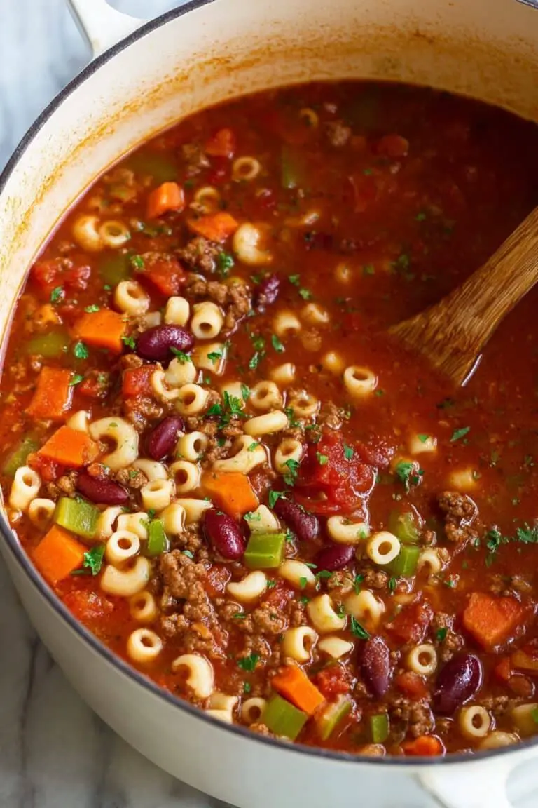Olive Garden Copycat Pasta e Fagioli Soup Recipe