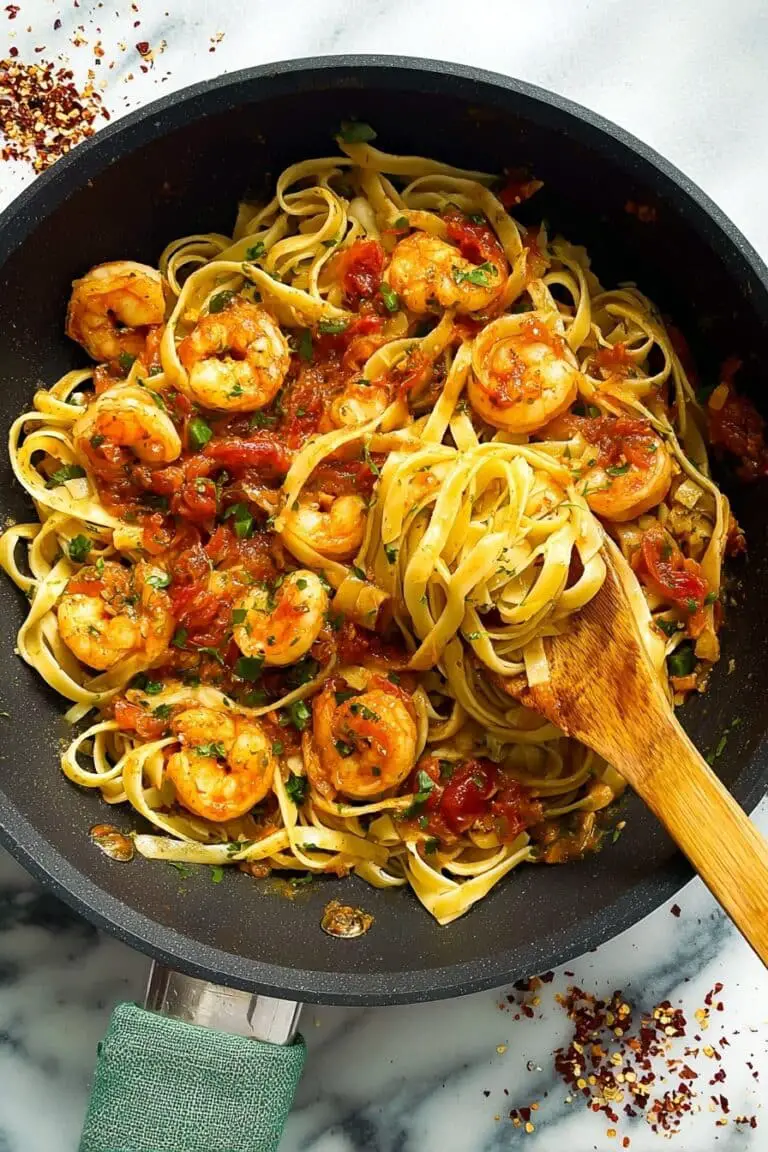 Spicy Shrimp Fra Diavolo with Tomato Sauce Recipe