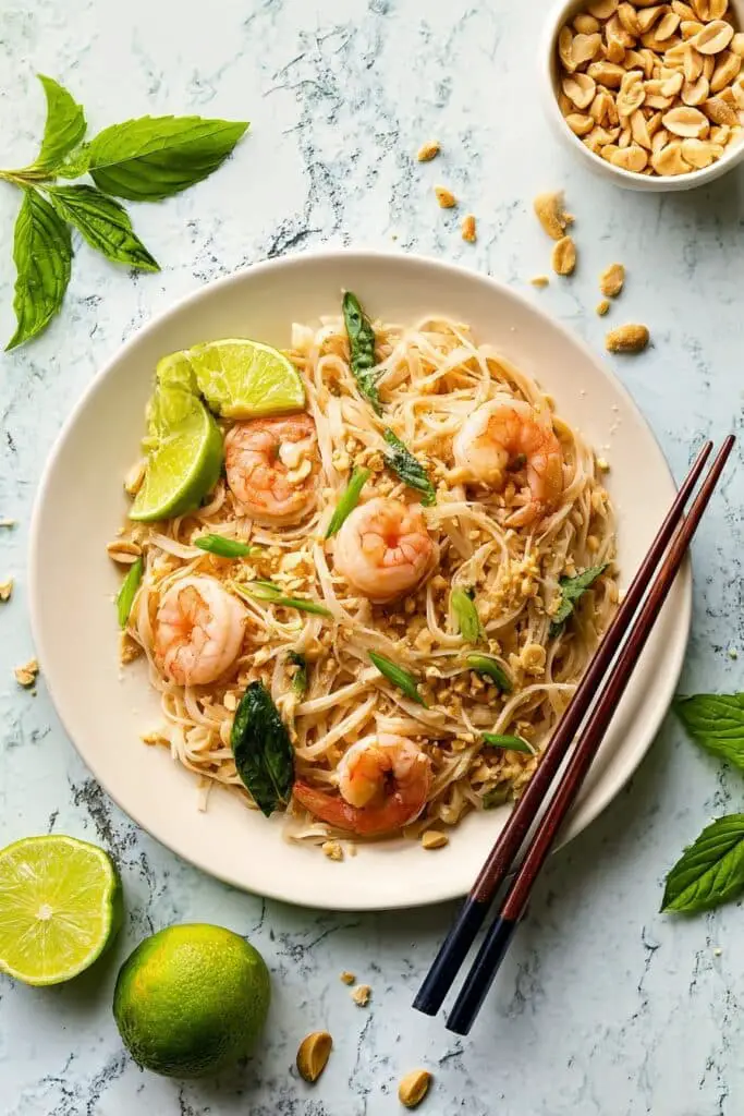 Easy Shrimp Pad Thai Recipe
