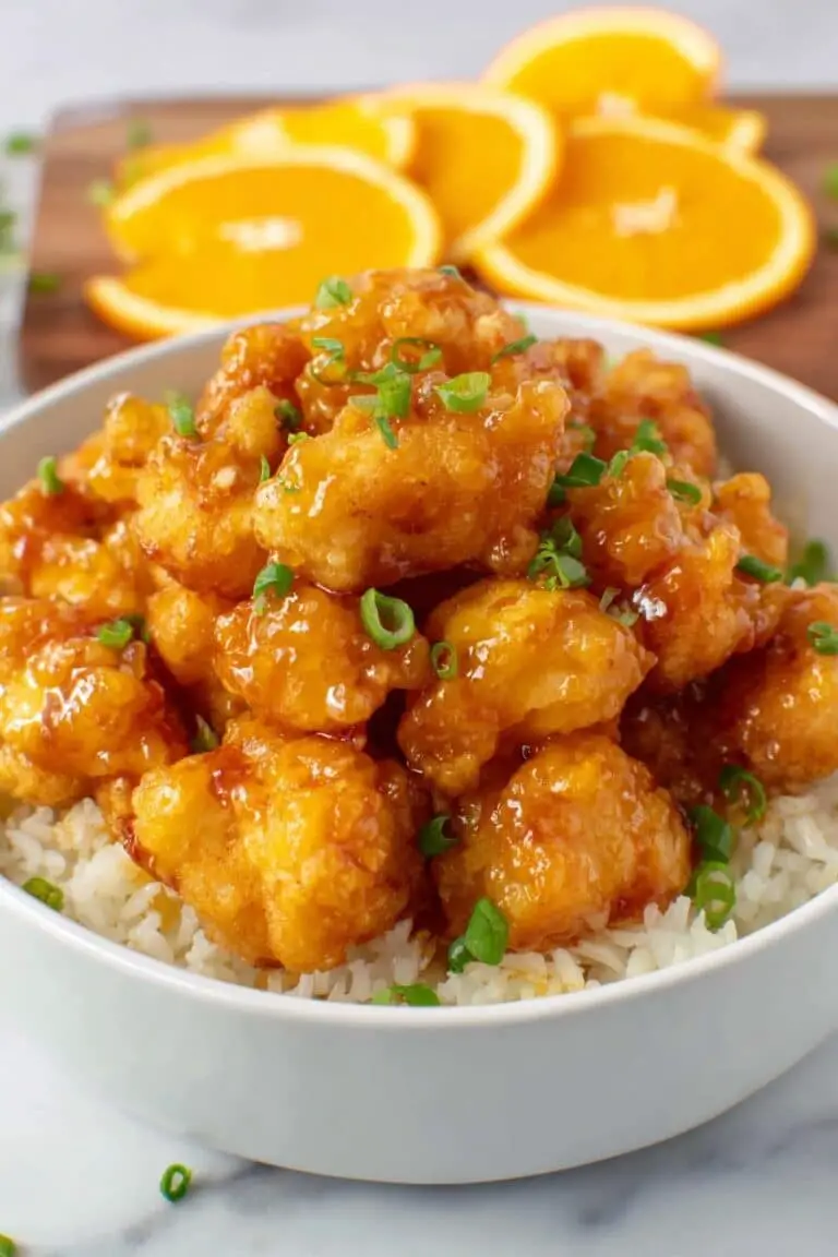 Crispy Chinese Orange Chicken Recipe