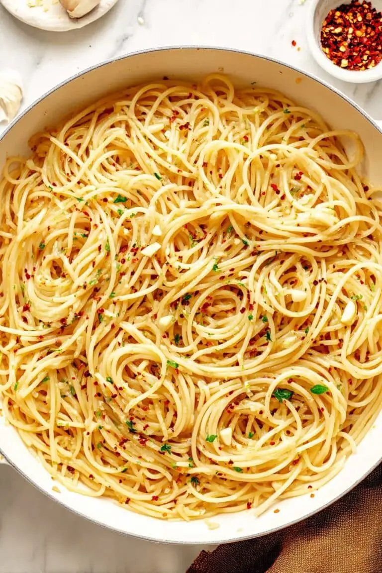 Garlic Spaghetti Aglio e Olio Recipe